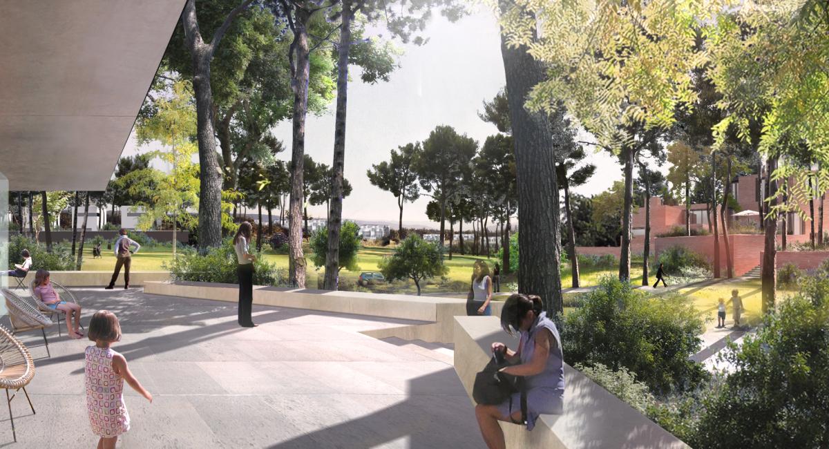 Perspective d'ambiance - credit Bruno Fortier